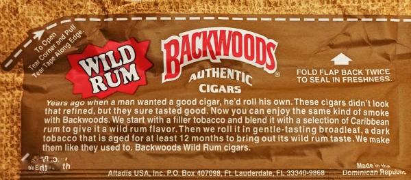 Backwoods Wild Rum